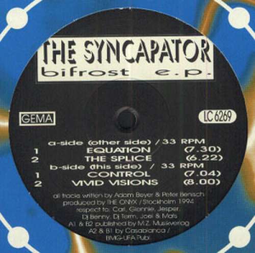 Cover The Syncapator - Bifrost E.P. (12, EP) Schallplatten Ankauf