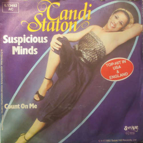Cover Candi Staton - Suspicious Minds (7, Single) Schallplatten Ankauf