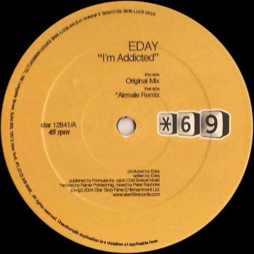 Cover Eday - I'm Addicted (12) Schallplatten Ankauf