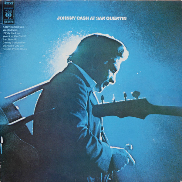 Cover Johnny Cash - Johnny Cash At San Quentin (LP, Album, RE) Schallplatten Ankauf