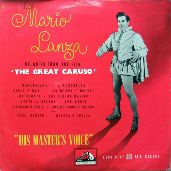 Cover Mario Lanza - Melodies From The Film The Great Caruso (LP, Mono) Schallplatten Ankauf