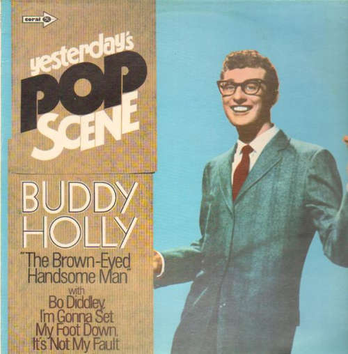 Cover Buddy Holly - The Brown-Eyed Handsome Man (LP, Comp) Schallplatten Ankauf