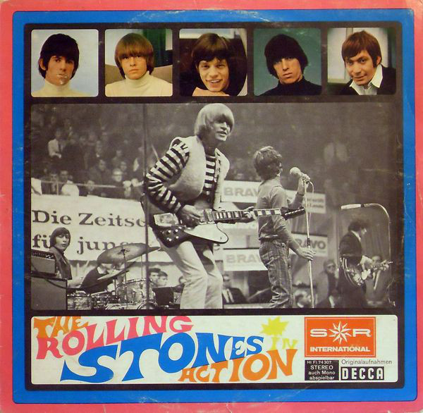 Cover The Rolling Stones - The Rolling Stones In Action (LP, Comp, Club, 2nd) Schallplatten Ankauf