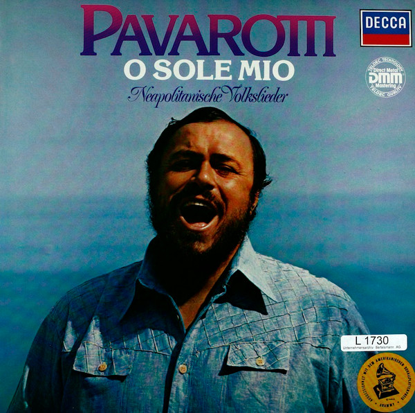 Cover Pavarotti* - O Sole Mio (Neopolitanische Volkslieder) (LP, Comp, Club) Schallplatten Ankauf