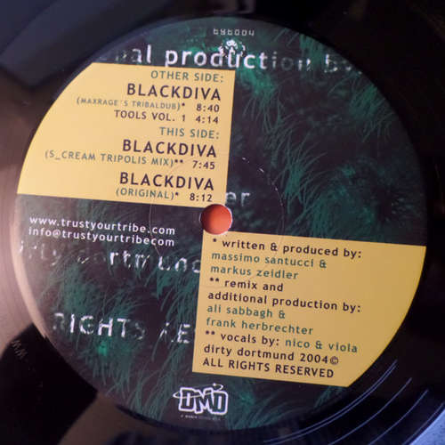 Cover DJ aMaZe - Blackdiva (12) Schallplatten Ankauf