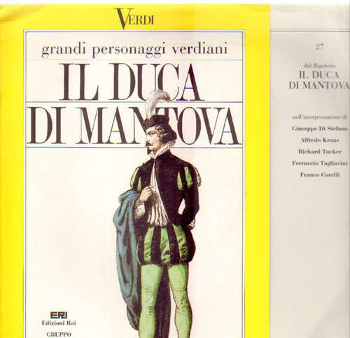 Cover Giuseppe Verdi - Verdi: Edizioni Rai 27 - Dal Rigoletto Il Duca Di Montova (LP) Schallplatten Ankauf
