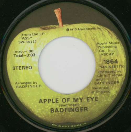 Cover Badfinger - Apple Of My Eye (7, Single, Los) Schallplatten Ankauf