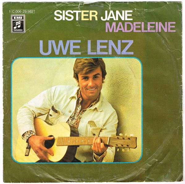 Cover Uwe Lenz - Sister Jane / Madeleine (7, Single) Schallplatten Ankauf