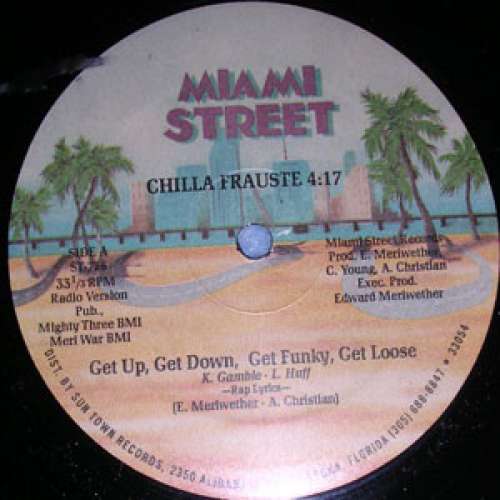 Cover Chilla Frauste - Get Up, Get Down, Get Funky, Get Loose (12) Schallplatten Ankauf
