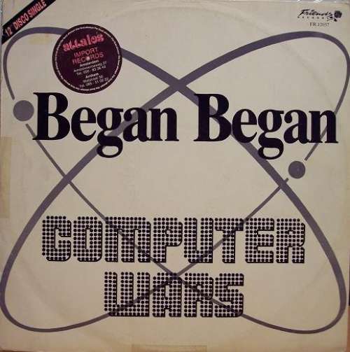 Cover Began Began - Computer Wars (12, Single) Schallplatten Ankauf