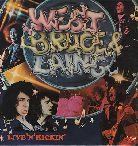 Bild West, Bruce & Laing - Live 'N' Kickin' (LP, Album) Schallplatten Ankauf