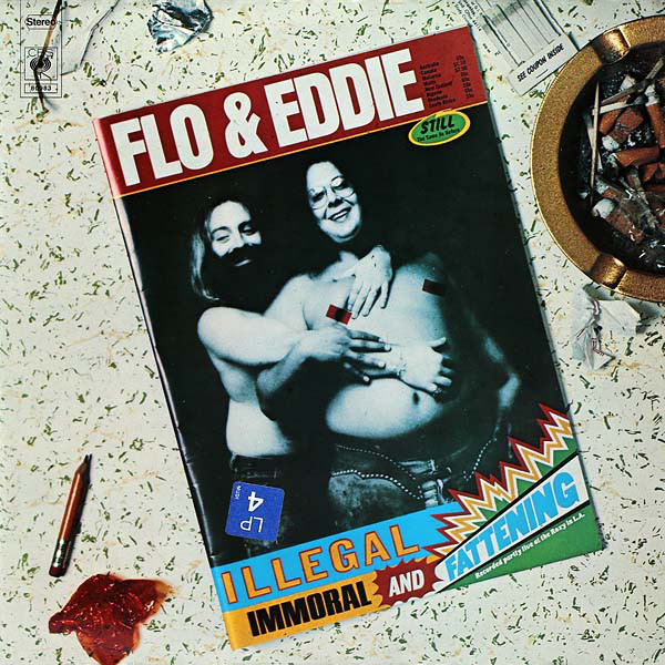 Cover Flo & Eddie - Illegal, Immoral And Fattening (LP, Album) Schallplatten Ankauf