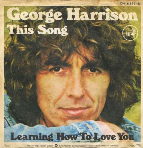 Cover George Harrison - This Song (7, Single) Schallplatten Ankauf