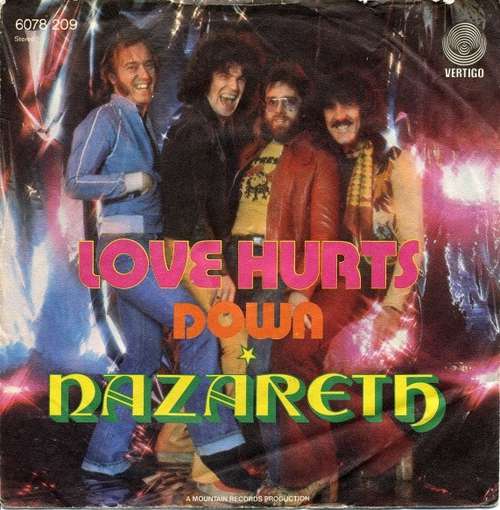 Cover Nazareth (2) - Love Hurts (7, Single) Schallplatten Ankauf
