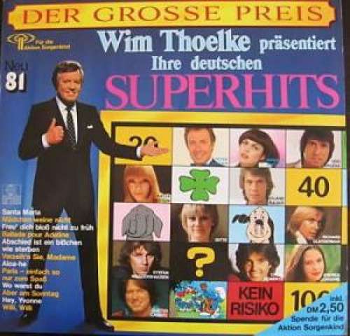 Cover Various - Der Grosse Preis (Wim Thoelke Präsentiert Ihre Deutschen Superhits Neu '81) (LP, Comp) Schallplatten Ankauf