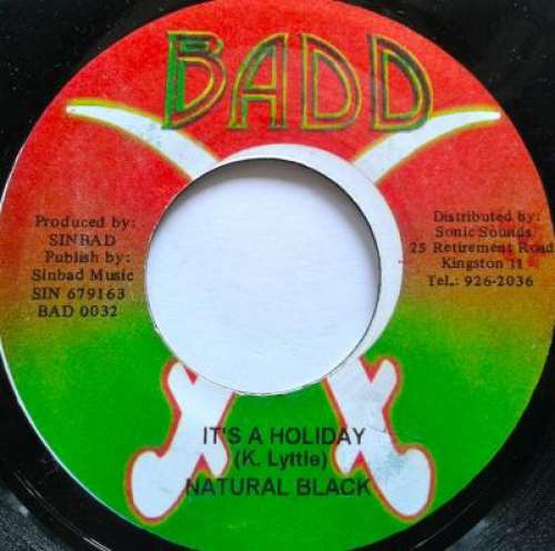 Cover Natural Black - It's A Holiday (7) Schallplatten Ankauf