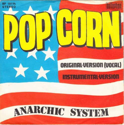 Cover Anarchic System - Pop Corn (7, Single) Schallplatten Ankauf