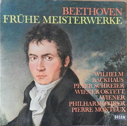 Bild Beethoven* - Wilhelm Backhaus - Peter Schreier - Wiener Oktett - Wiener Philharmoniker - Pierre Monteux - Frühe Meisterwerke (LP, Comp) Schallplatten Ankauf