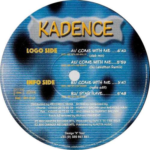 Cover Kadence (2) - Come With Me (12) Schallplatten Ankauf