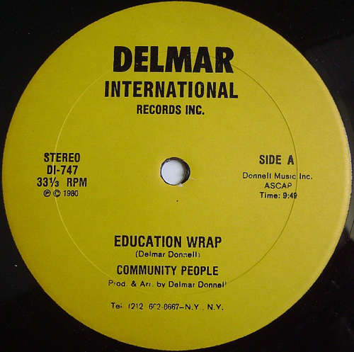 Cover Community People - Education Wrap (12) Schallplatten Ankauf