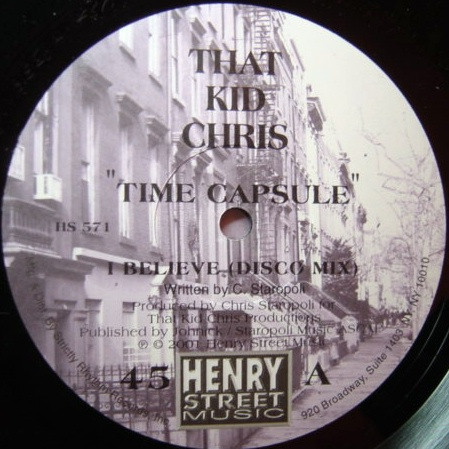 Cover That Kid Chris - Time Capsule (12) Schallplatten Ankauf