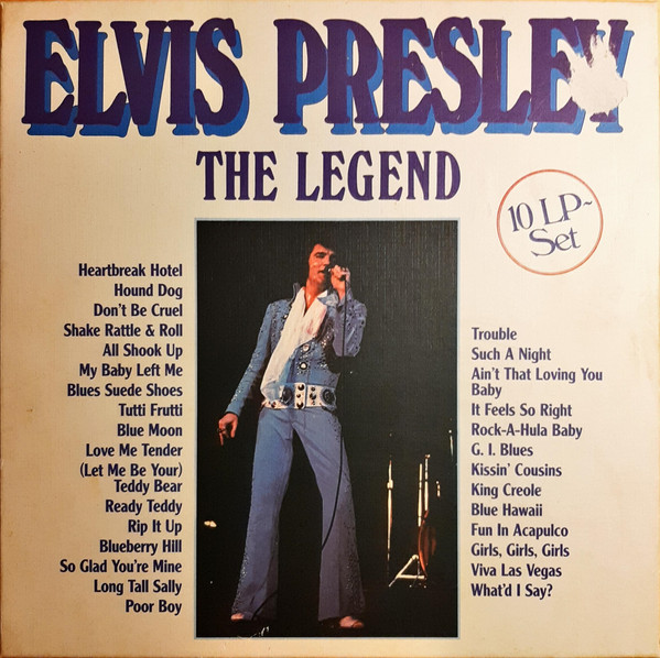 Cover Elvis Presley - The Legend (10xLP, Comp + Box, Comp) Schallplatten Ankauf