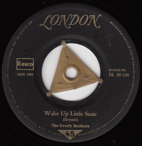 Cover The Everly Brothers* - Wake Up Little Susie / Maybe Tomorrow (7, Single) Schallplatten Ankauf