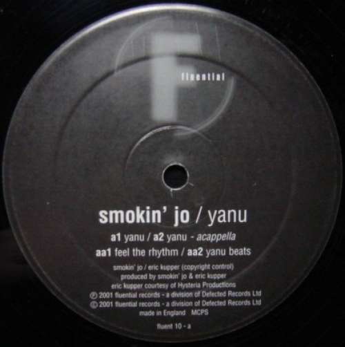 Cover Smokin' Jo - Yanu (12) Schallplatten Ankauf
