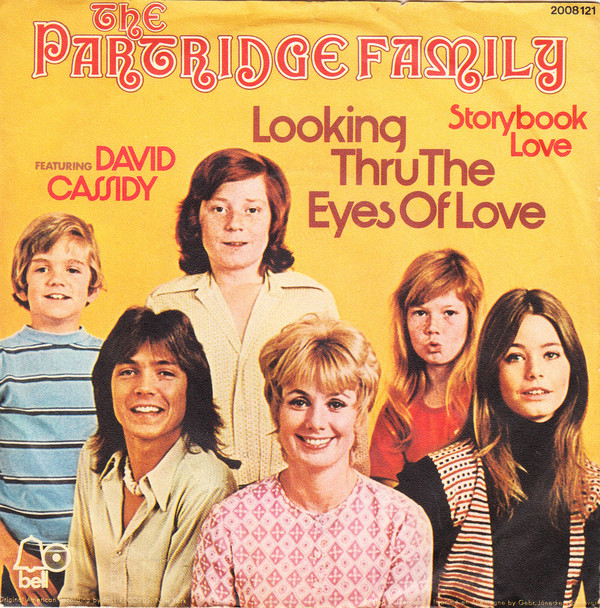 Cover The Partridge Family Featuring David Cassidy - Looking Thru The Eyes Of Love (7, Single) Schallplatten Ankauf