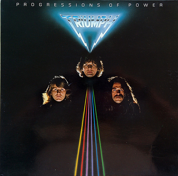 Cover Triumph (2) - Progressions Of Power (LP, Album) Schallplatten Ankauf