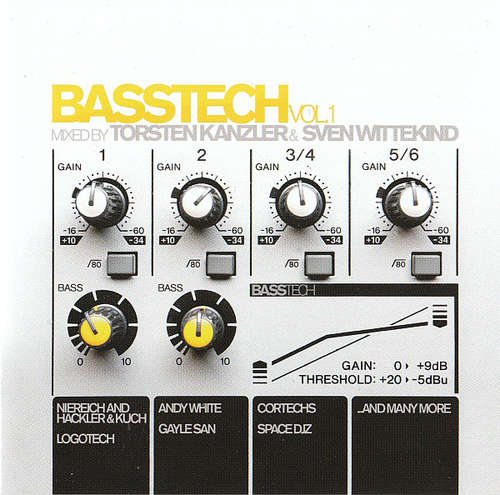 Cover Torsten Kanzler & Sven Wittekind - Basstech Vol. 1 (2xCD, Comp, Mixed) Schallplatten Ankauf