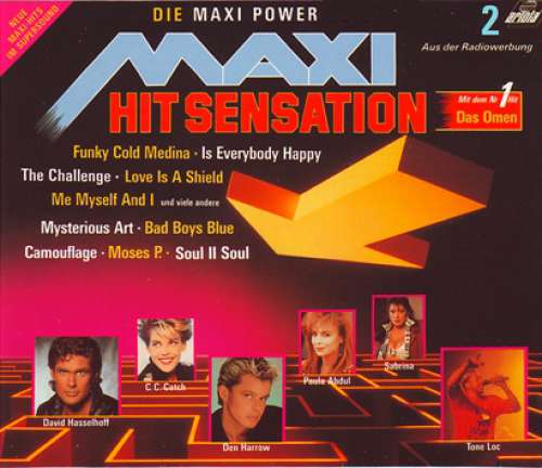 Cover Various - Maxi Hit Sensation - Die Maxi Power (2xLP, Comp) Schallplatten Ankauf