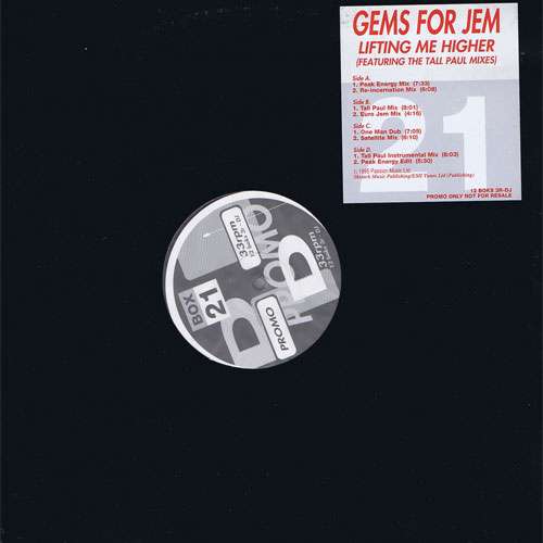 Cover Gems For Jem - Lifting Me Higher (2x12, Promo) Schallplatten Ankauf