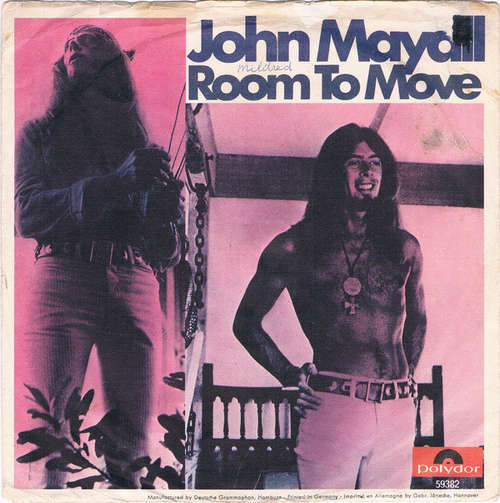 Cover John Mayall - Room To Move (7, Single, Mono) Schallplatten Ankauf