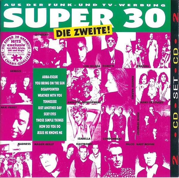 Cover Various - Super 30 - Die Zweite (2xCD, Comp) Schallplatten Ankauf