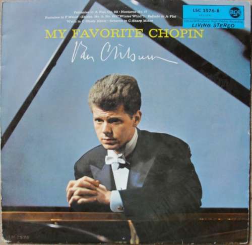 Cover Van Cliburn - My Favorite Chopin (LP) Schallplatten Ankauf