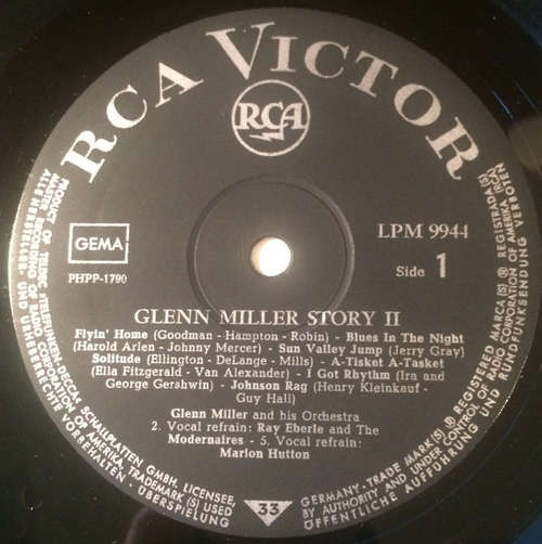 Cover Glenn Miller - The Glenn Miller Story II (LP, Comp, Mono) Schallplatten Ankauf