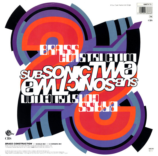 Cover Subsonic 2 - We Go Subsonic / Brass Construction (12, Single) Schallplatten Ankauf