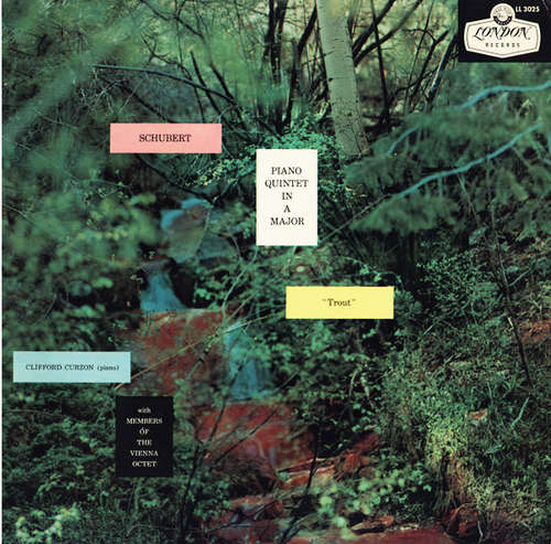Cover Schubert*, Clifford Curzon with Members Of The Vienna Octet* - Piano Quintet In A Major “Trout” (LP, Album, Mono) Schallplatten Ankauf