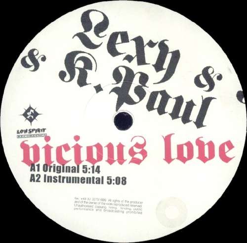 Cover Vicious Love Schallplatten Ankauf