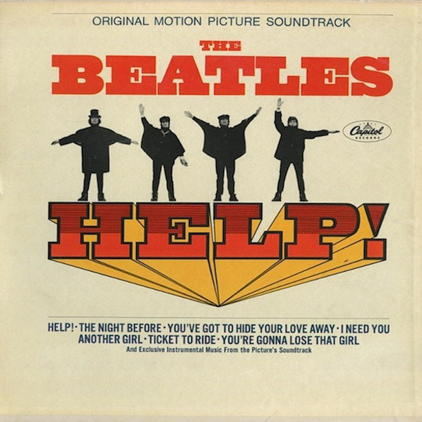 Cover The Beatles - Help! (Original Motion Picture Soundtrack) (LP, Album, Mono, Scr) Schallplatten Ankauf