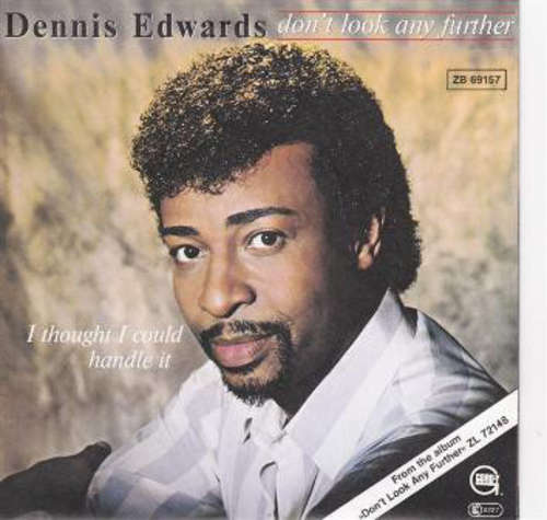 Cover Dennis Edwards Featuring Siedah Garrett - Don't Look Any Further (7, Single) Schallplatten Ankauf