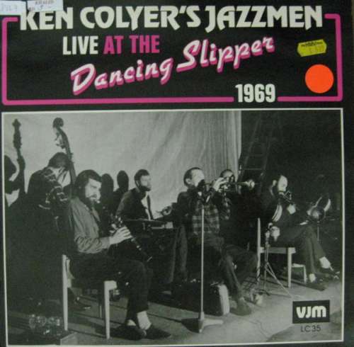 Cover Ken Colyer's Jazzmen - Live At The Dancing Slipper 1969 (LP, Mono) Schallplatten Ankauf