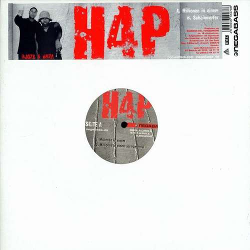 Cover H4P* - Millionen In Einem / Scheinwerfer (12, Maxi) Schallplatten Ankauf