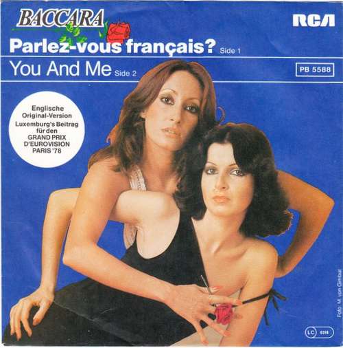 Cover Baccara - Parlez-vous Français? (7, Single) Schallplatten Ankauf