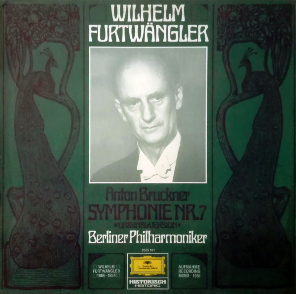 Cover Anton Bruckner –  Wilhelm Furtwängler, Berliner Philharmoniker - Symphonie Nr. 7 (LP, Album, Mono) Schallplatten Ankauf
