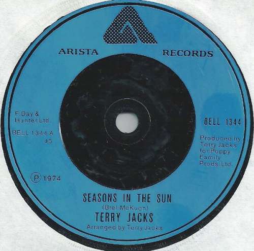 Cover Terry Jacks - Seasons In The Sun (7, Single, RE) Schallplatten Ankauf