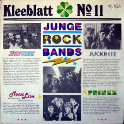 Cover Various - Kleeblatt № 11 - Junge Rockbands (LP, Comp) Schallplatten Ankauf