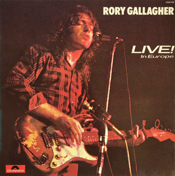 Cover Rory Gallagher - Live! In Europe (LP, Album, Gat) Schallplatten Ankauf