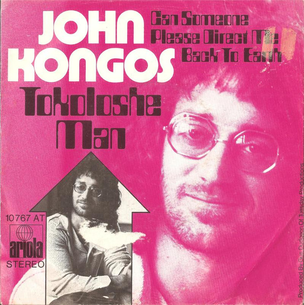 Cover John Kongos - Tokoloshe Man (7, Single) Schallplatten Ankauf